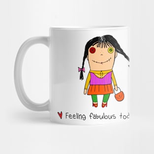 Feeling fabulous today! Ragdoll having a good day. Mug